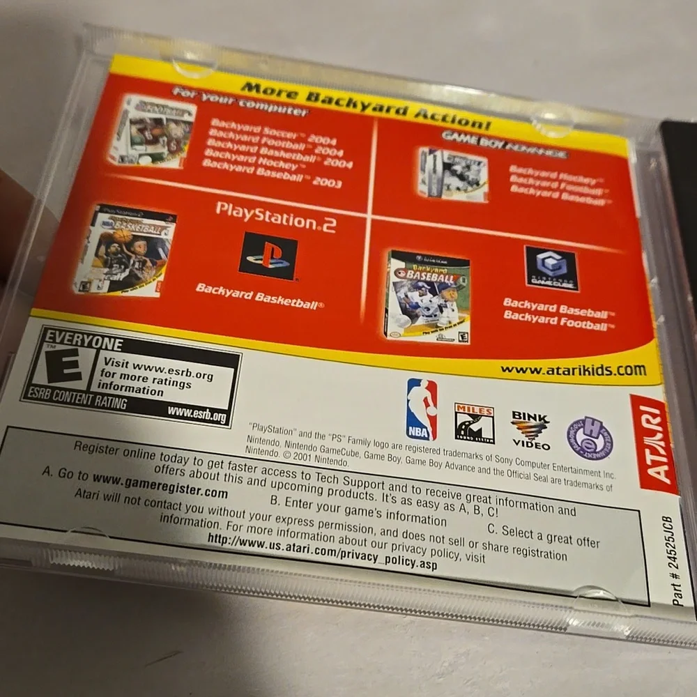 BACKYARD NBA BASKETBALL 2004 - TIM DUNCAN PC CD-ROM GAME